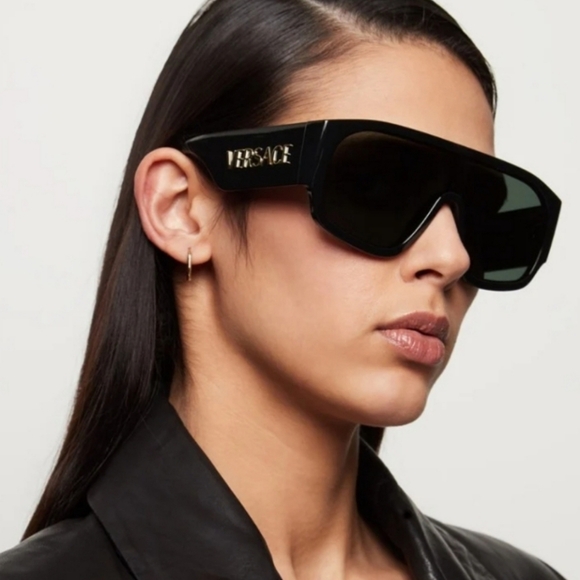 Versace Black Womens Sunglasses
